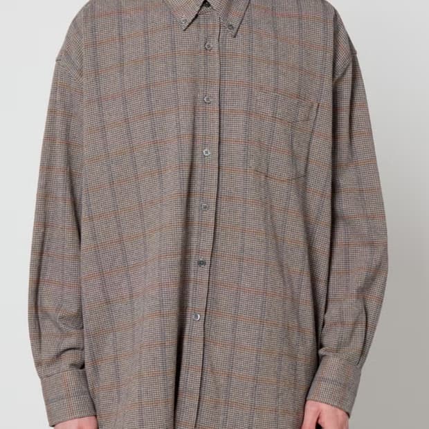 [48]아워레가시 버로우드 셔츠 브라운