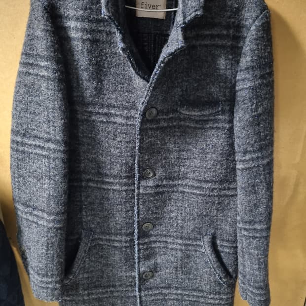 시리즈 파이버 남성 모직 코트 