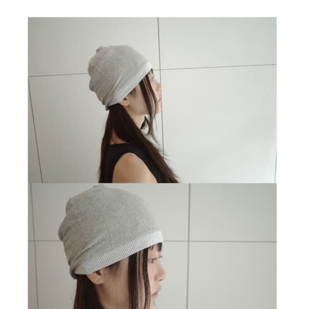 스트라이프 베이커 비니 (2c)