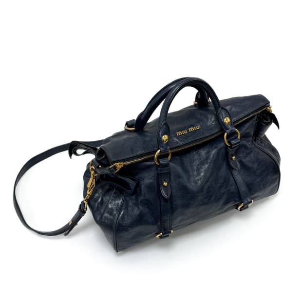 미우미우 비텔로 샤이니 리본 백