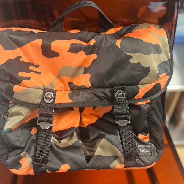 요시다 포터 ps camo 나일론 크로스 숄더백