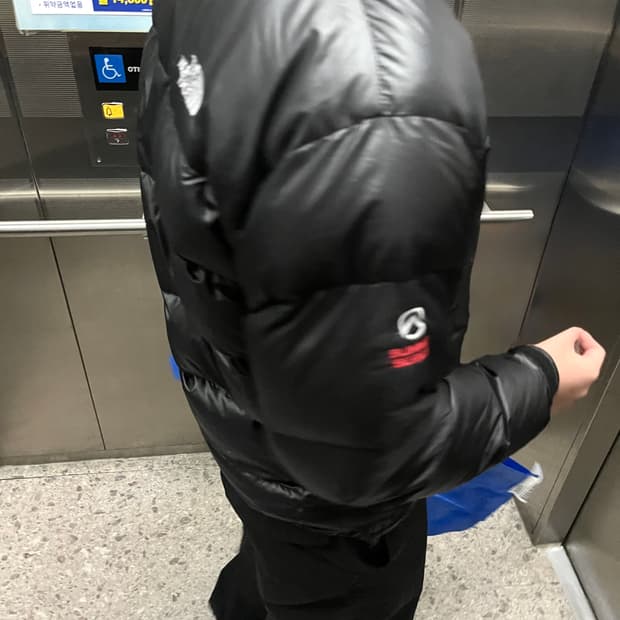 노스페이스 써밋 경량패딩