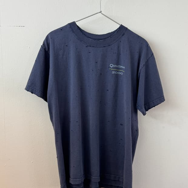 2000 qualcomm matrix parody t shirt