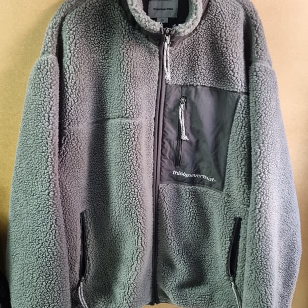 디스이즈네버댓 남성 후리스 자켓 