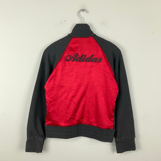 아디다스 올드스쿨 사틴 트랙탑 져지 XS <516>