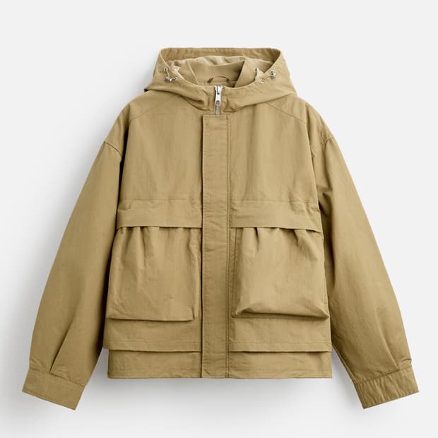 zara 자라 박시 핏 파카 자켓