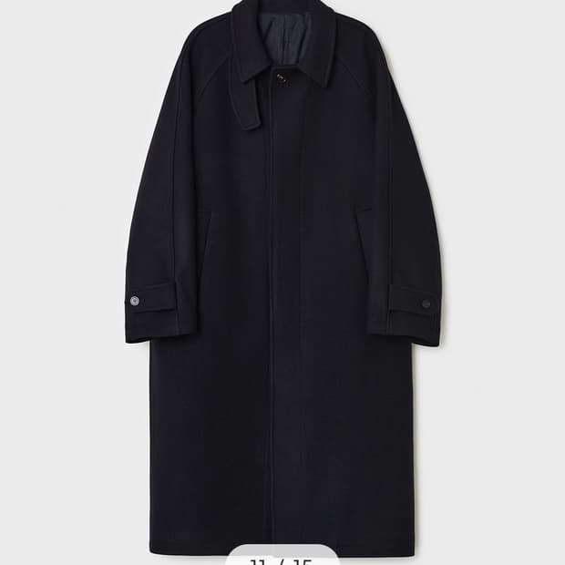 벨리에 발마칸 코트 네이비 M