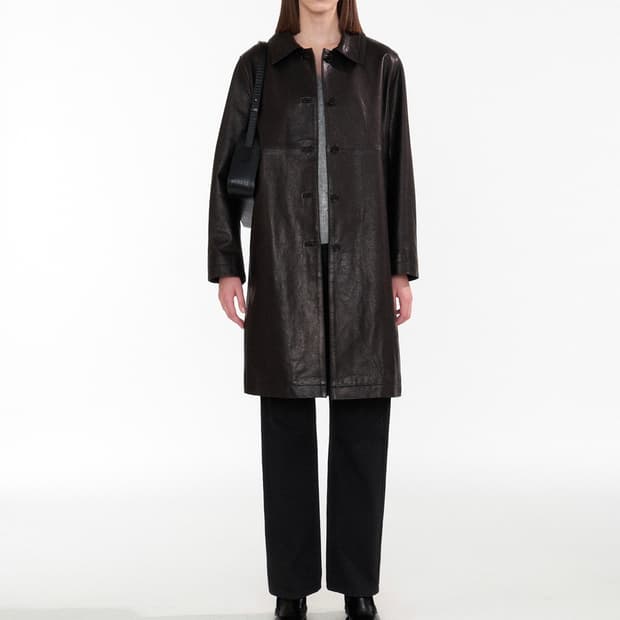 낫띵리튼 레더코트