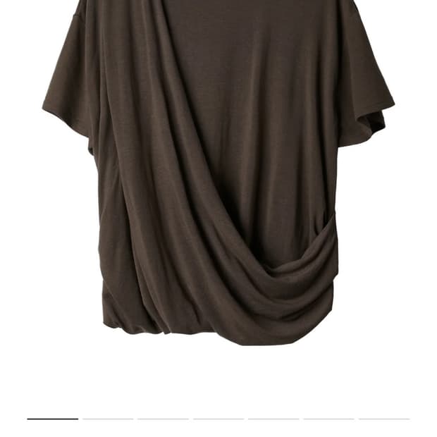 paf 드리프터 티 L 브라운.  포스트아카이브팩션 파프