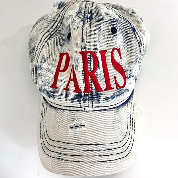 2000아카이브 paris 데님 캡