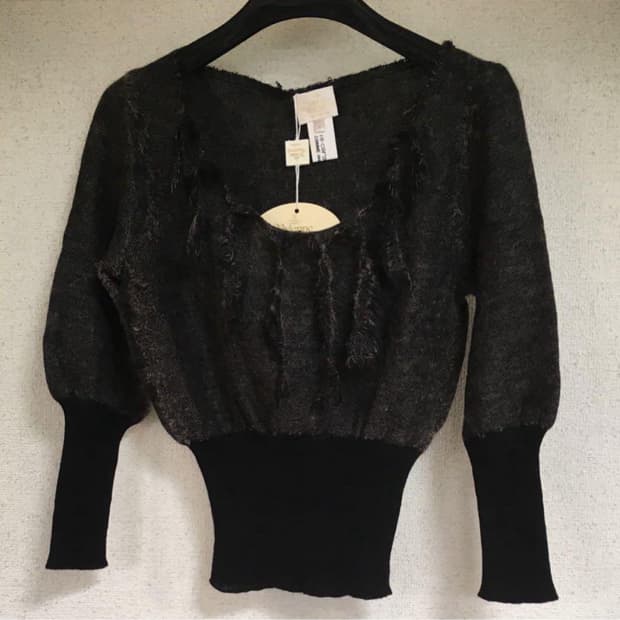 비비안웨스트우드x꼼데가르송 니트 