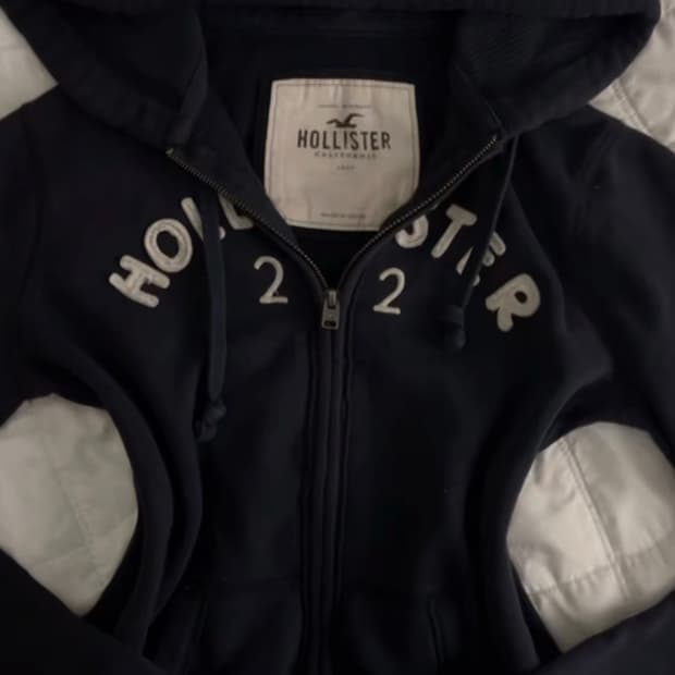 홀리스터 슬림핏 후드집업