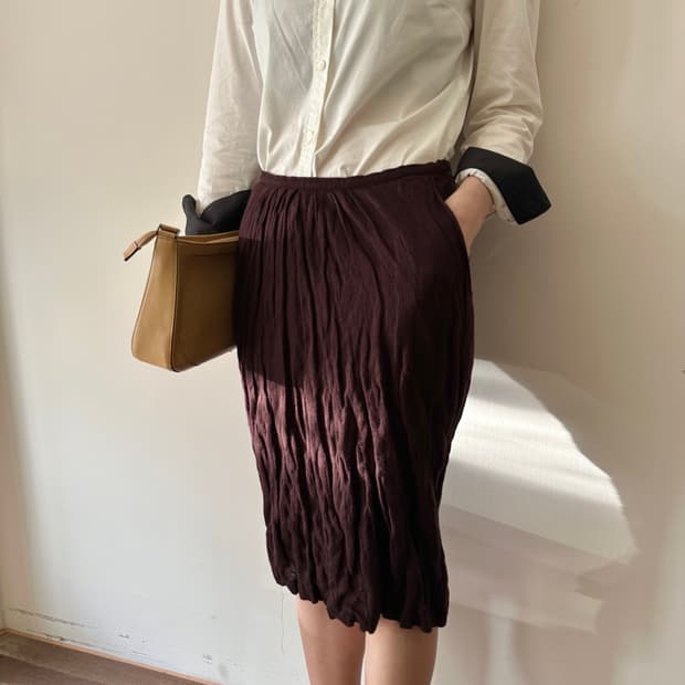 질샌더 jil sander 플리츠 스커트