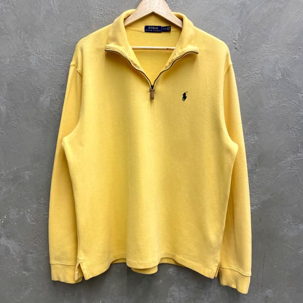 [L] Polo 폴로 랄프로렌 하프집업 코튼 니트