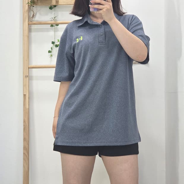 [프립]L/언더아머 반팔 카라티