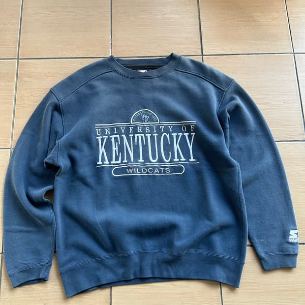 빈티지 스타터 켄터키대학교 스웻셔츠