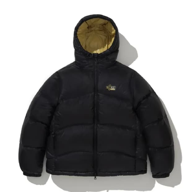 Teket Dot-com Down Jacket Black (L)