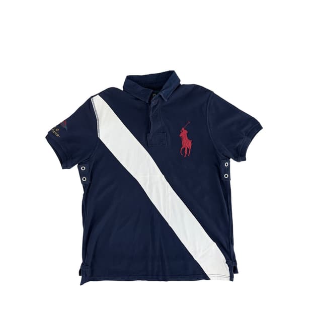 폴로 빅포니 네이비 반팔카라티 man m
