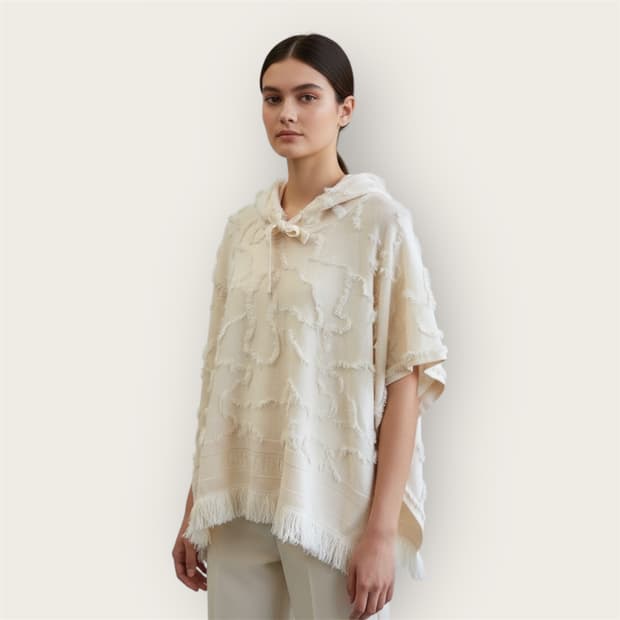 .XS/ 크리스찬 디올 캐시미어 디스 후디드 케이프