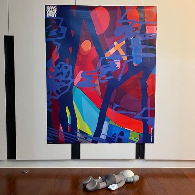 KAWS 카우스 Score Years 포스터 정품 새상품