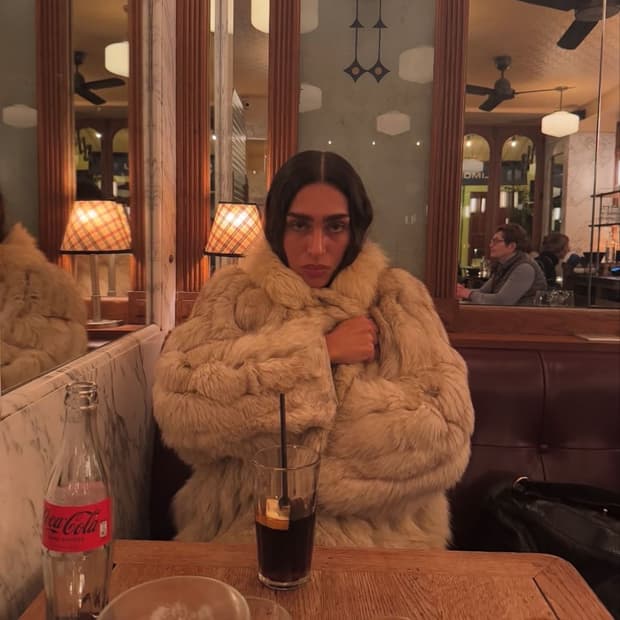 빈티지 폭스 퍼 자켓