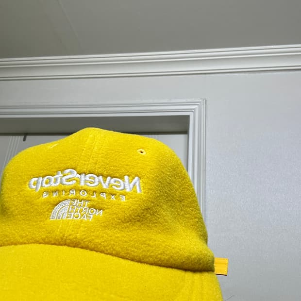 노스페이스 후리스 모자