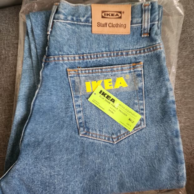 (미사용경매)이케아 스태프 데님 (ikea staff clothing)