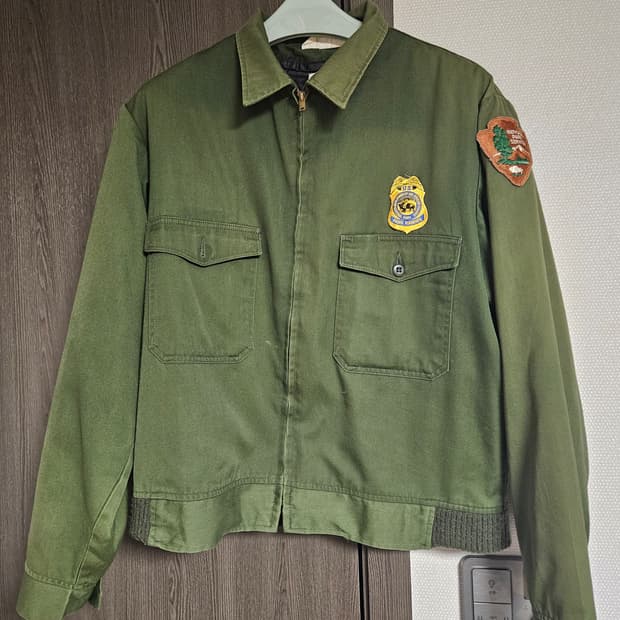 미국 70s 내셔널 파크 서비스 레인저 유니폼 자켓 (실측 XL)