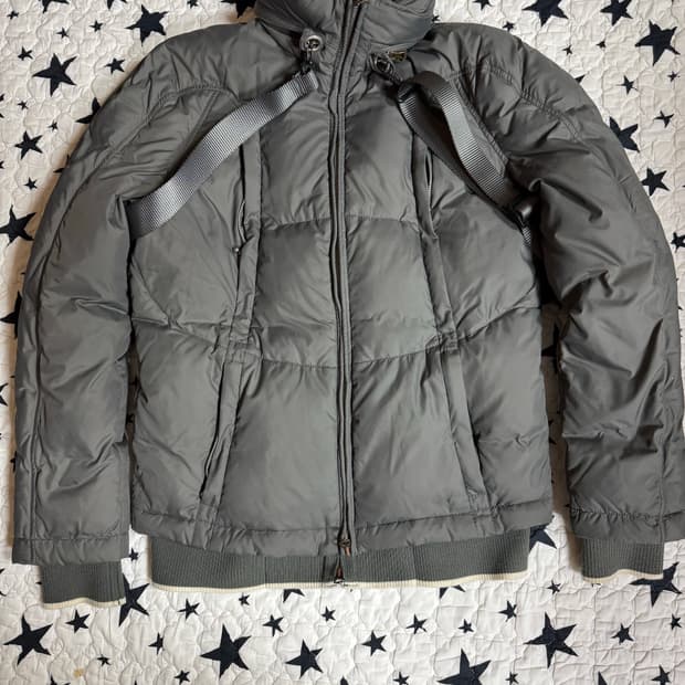 00s 마리떼 프랑소와 저버 니트 레이어드 패딩