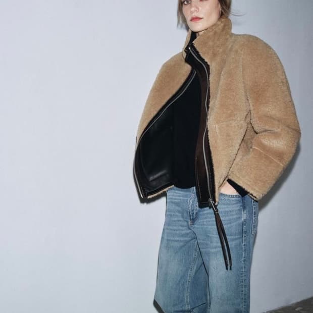 양면 페이크 시어링 자켓