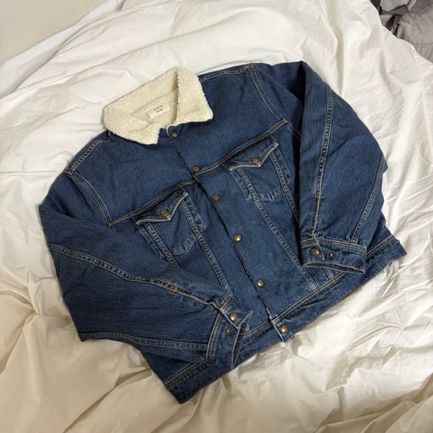 Austin post 오스틴포스트 쉐르파 데님자켓