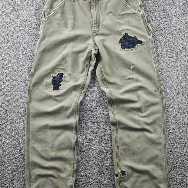 칼하트 리페어 덕 캔버스 카펜터 워크 팬츠 ( 32X32 )/ 11060