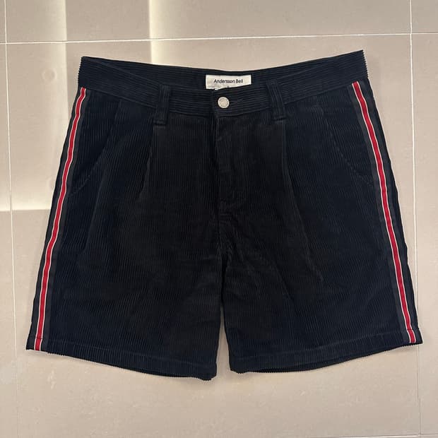 앤더슨벨 코듀로이반바지