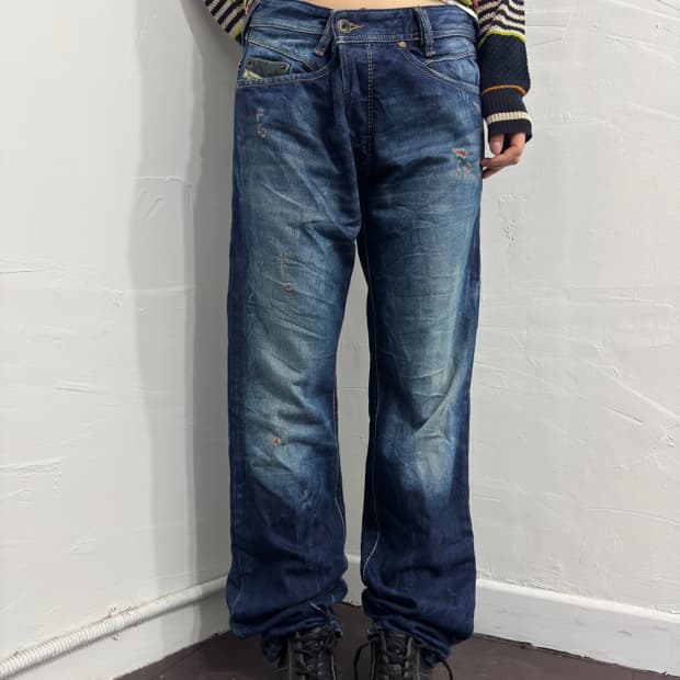 diesel denim pants