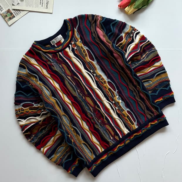 Samas 쿠지맛 케이블 니트 스웨터