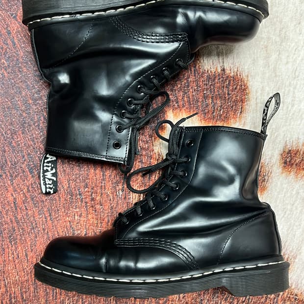 [41] 닥터마틴 1460 WS 8홀 워커 블랙