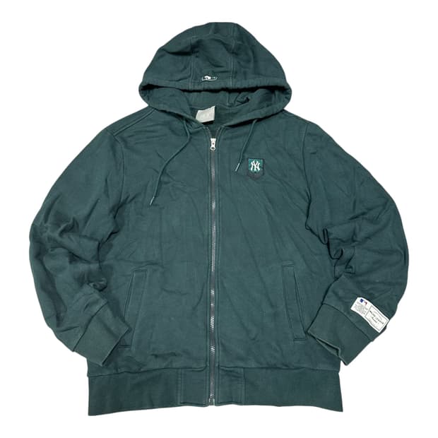 ✨ (바배) MLB 그린 후드 집업