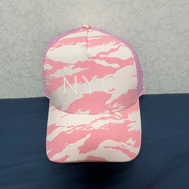 [New Era]뉴에라 메쉬 핑크 볼캡(새상품)