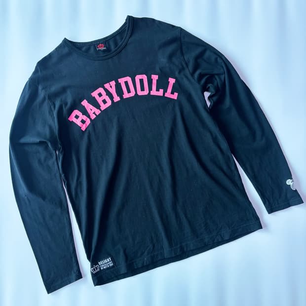 베이비돌 아치 로고 롱슬리브 티셔츠
