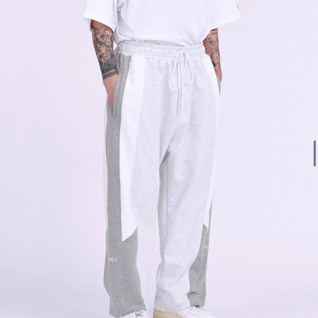 아조바이아조(AJOBYAJO) Tri Mixed 스웻팬츠 [L]