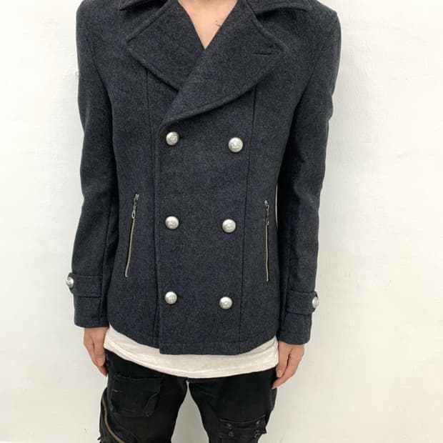 Vanquish wool napoleon coat  