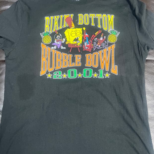 Usa 스폰지밥 반팔