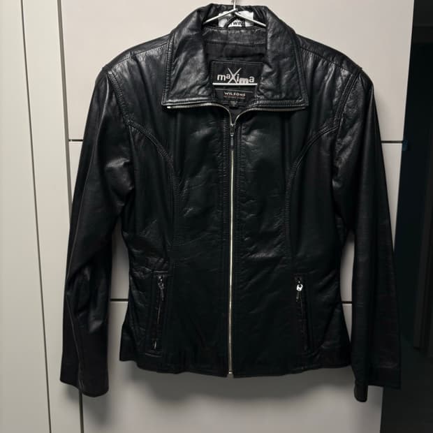 빈티지 Wilsons 윌슨 레더 바이커 가죽 자켓 44-55