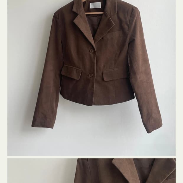 시즐 코듀로이 자켓