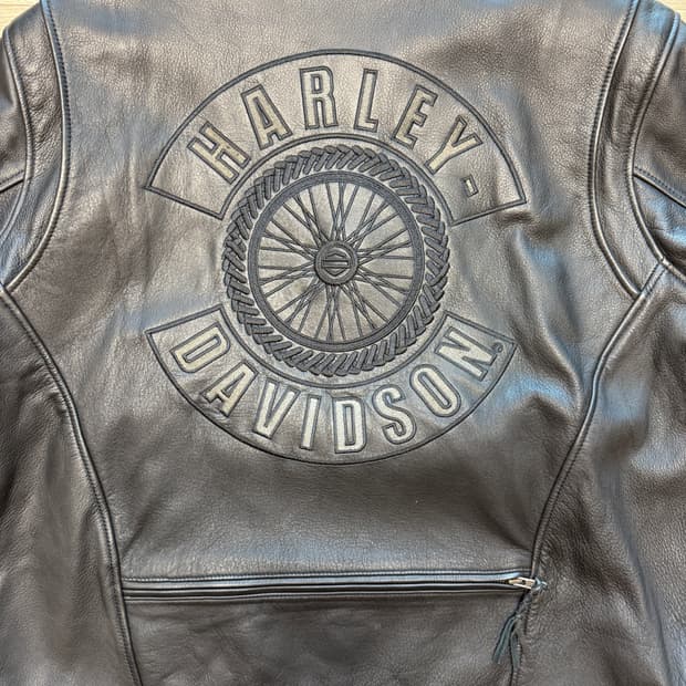할리데이비슨 휠 레더자켓 XL