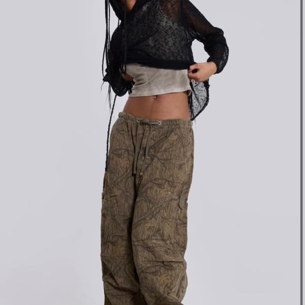 제이디드런던 포레스트 카모 파라슈트 팬츠 제니 카고