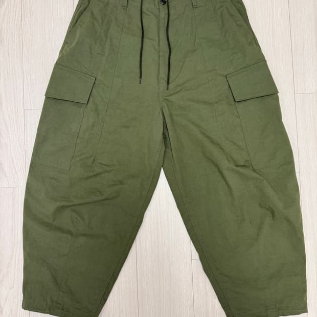 꼼대가르송 옴므 코튼 카고 팬츠