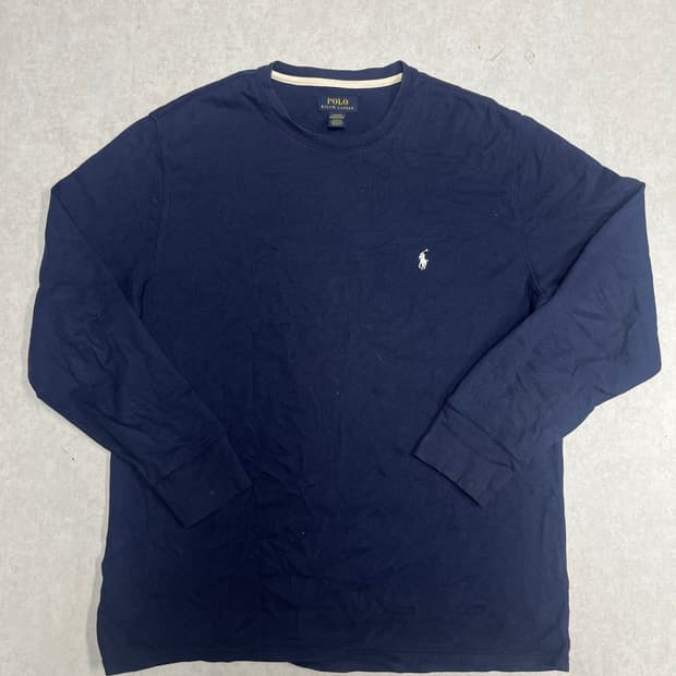 폴로 와플 긴팔티셔츠XL