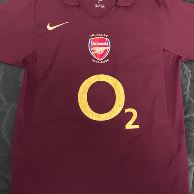 아스날 05-06 하이버리 베르캄프 유니폼(사이즈 M)