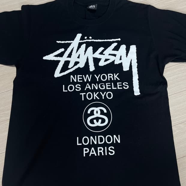 스트시 월드투어 반팔티 블랙 M